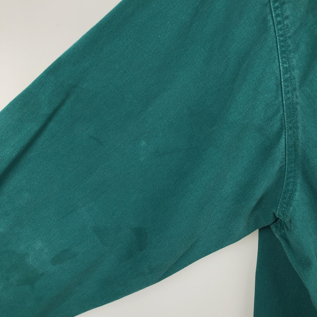 Carhartt Long-Sleeve Western Shirt, Men's Size XL (approx.) unclear green type Vintage Second Hand