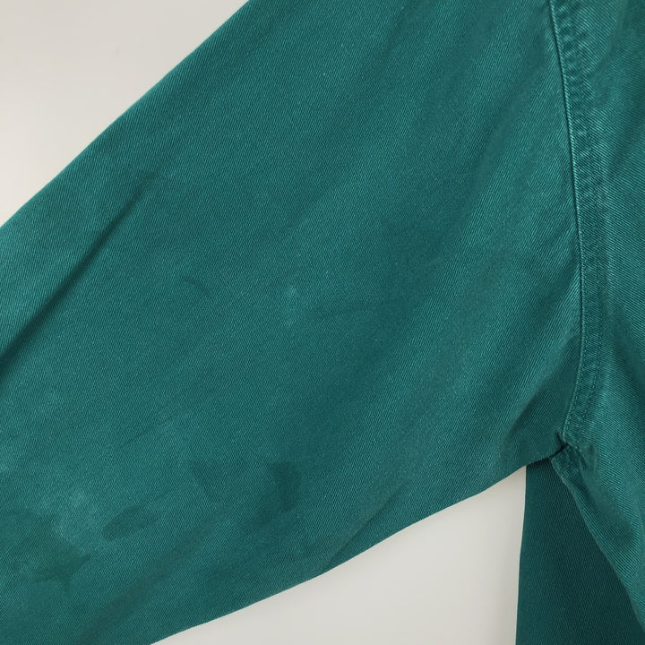 Carhartt Long-Sleeve Western Shirt, Men's Size XL (approx.) unclear green type Vintage Second Hand