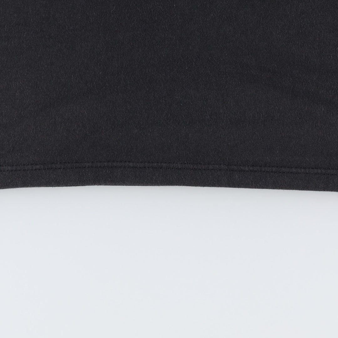 80s-90'S Hanes STEDMAN Back Print Short-Sleeve Polo Shirt, Made in USA, Men's Size L (Equivalent), Vintage cotton black type Vintage Second Hand