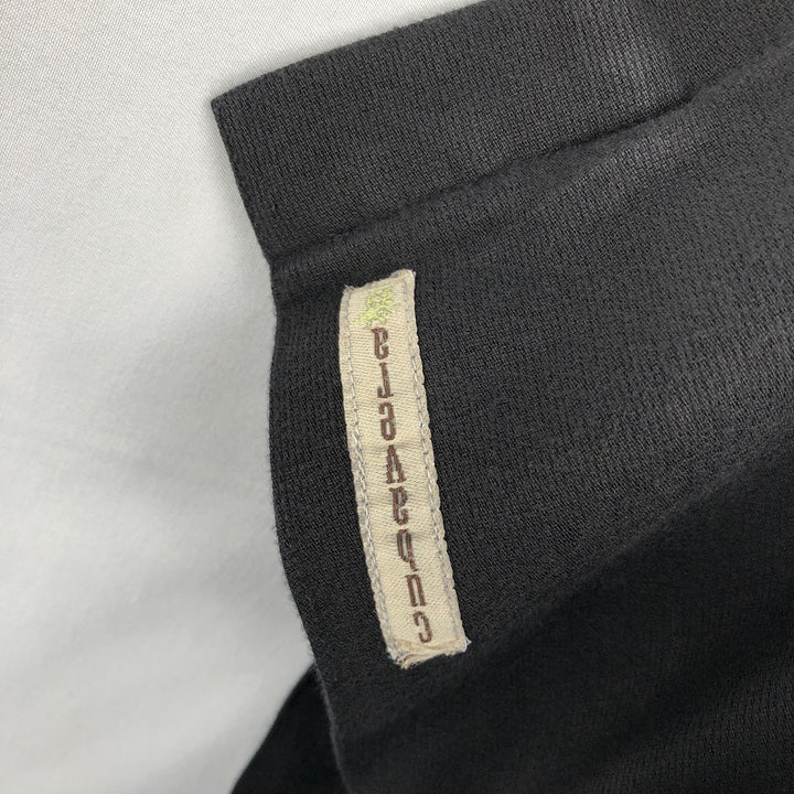 CUBAVERA Short-Sleeve Open-Collar Mexican Shirt (Men's Size L) Rayon black type Vintage Second Hand