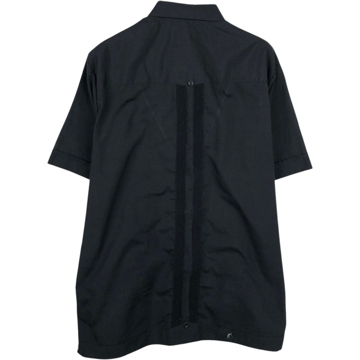 My Cuban Store Short-Sleeve Mexican Shirt (Cuban Shirt) - Men's Size L (approx.) unclear black type Vintage Second Hand