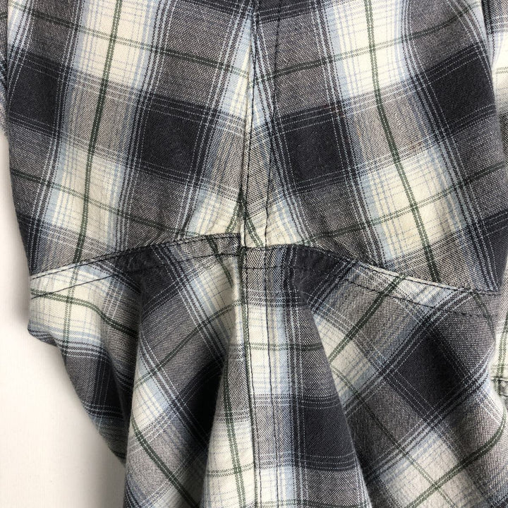 Carhartt Original Fit Button-Down Short Sleeve Work Shirt, Men's Size XL cotton gray type Vintage Second Hand