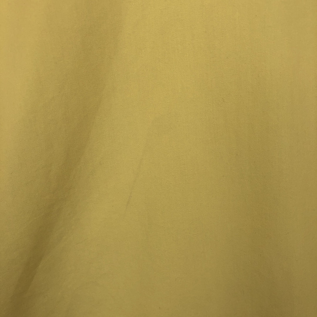 Ralph Lauren BLAKE short sleeve button down shirt, men's size M cotton yellow type Vintage Second Hand