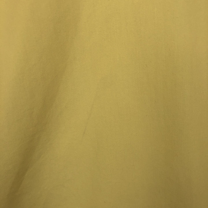Ralph Lauren BLAKE short sleeve button down shirt, men's size M cotton yellow type Vintage Second Hand