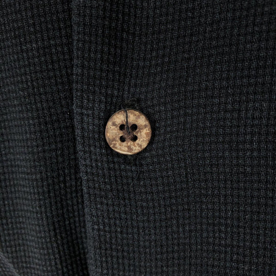 Vintage Silk Short-Sleeve Open-Collar Silk Shirt, Boxy Fit, Men's Size M silk black type Vintage Second Hand