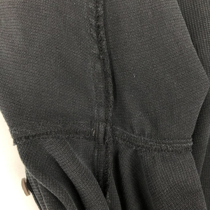 Vintage Silk Short-Sleeve Open-Collar Silk Shirt, Boxy Fit, Men's Size M silk black type Vintage Second Hand