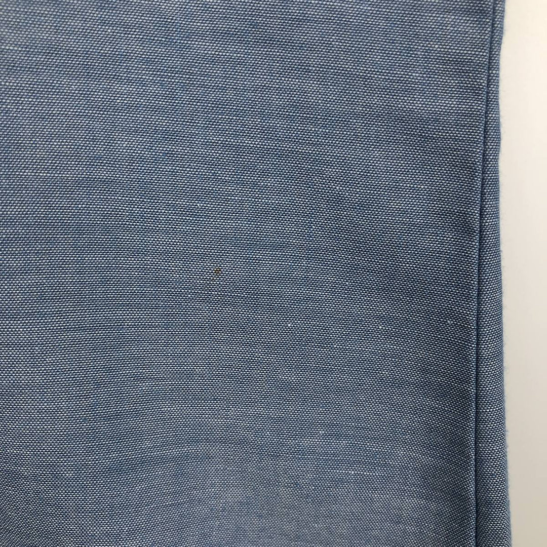 1980'S Dee Cee Brand Short-Sleeve Western Shirt, Made in USA, Men's Size M unclear Blue type light blue Vintage Second Hand