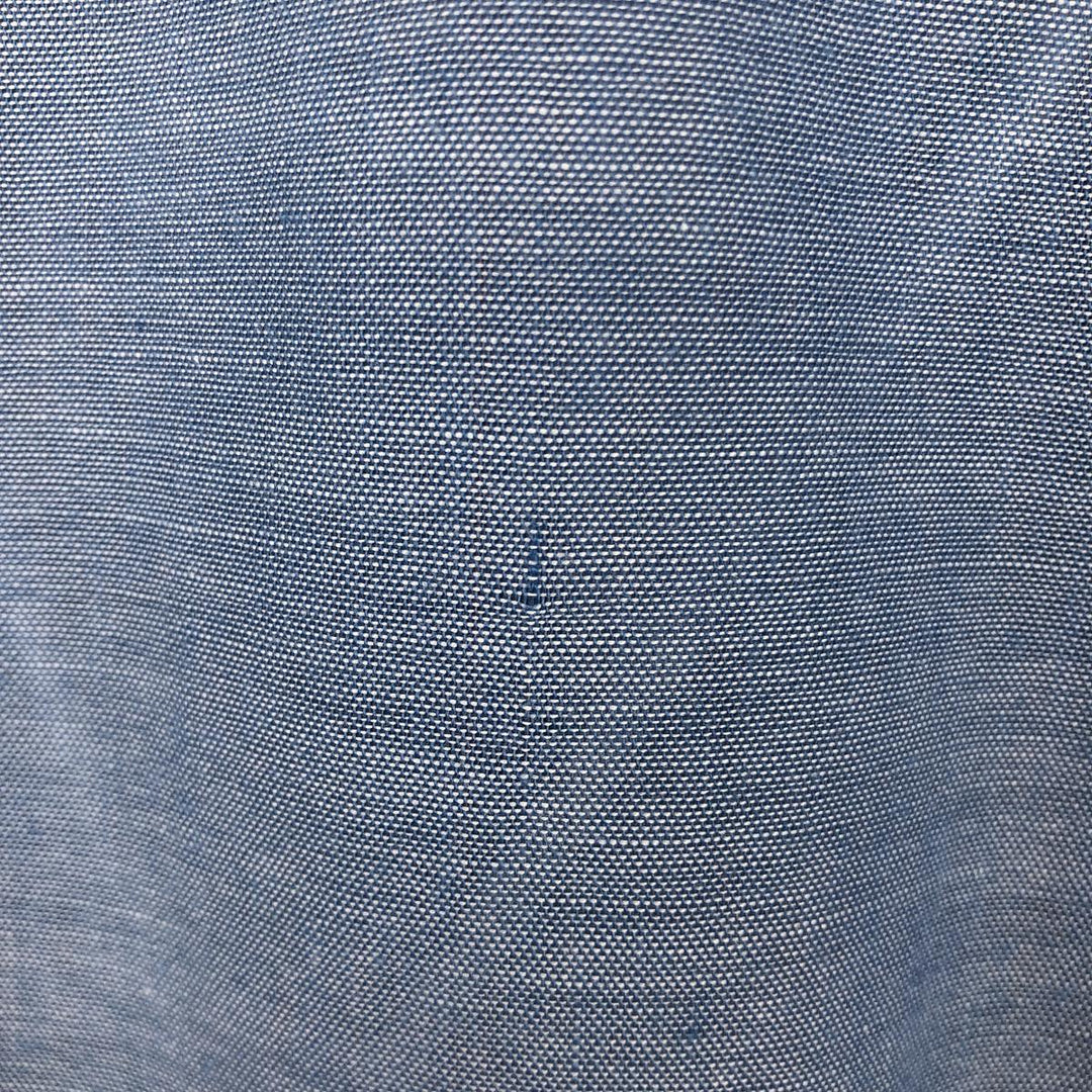 1980'S Dee Cee Brand Short-Sleeve Western Shirt, Made in USA, Men's Size M unclear Blue type light blue Vintage Second Hand