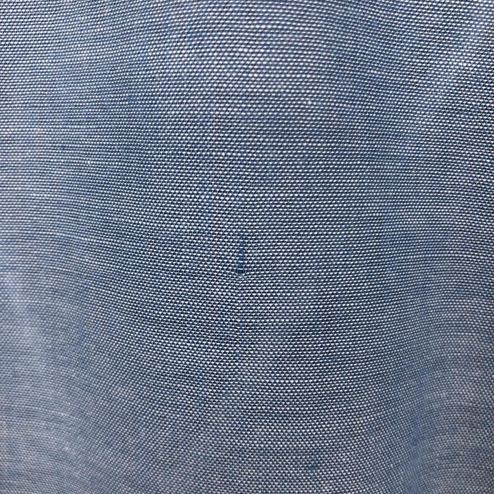 1980'S Dee Cee Brand Short-Sleeve Western Shirt, Made in USA, Men's Size M unclear Blue type light blue Vintage Second Hand