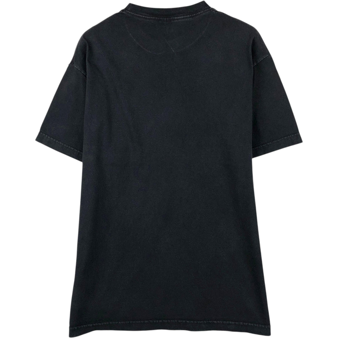 90s-00'S ALSTYLE Message Print T-Shirt, Men's Size L cotton black type Vintage Second Hand