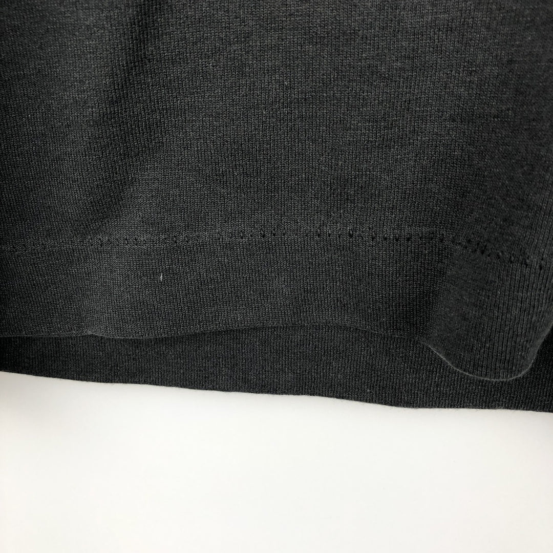 90'S SCREEN STARS Message Print T-Shirt Made in USA Men's XL Vintage cotton black type Vintage Second Hand