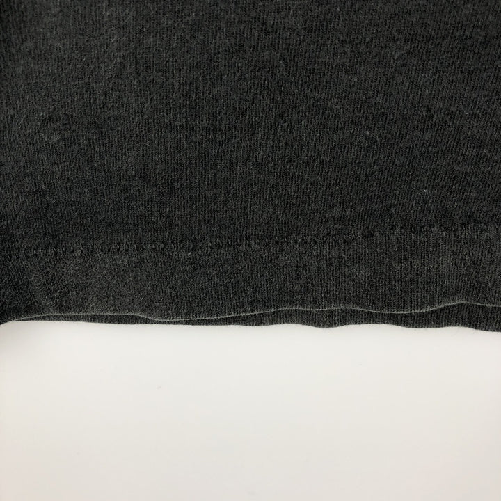 90'S Fruit of the Loom Message Print T-Shirt Made in USA Men's XXL Vintage cotton black type Vintage Second Hand