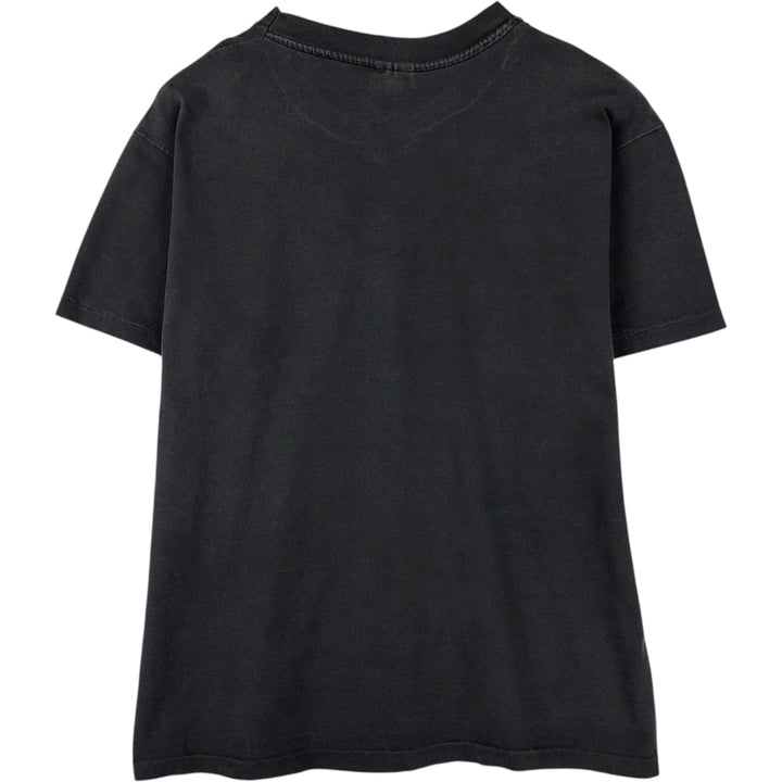 90'S Hanes Message Print T-Shirt, Made in USA, Men's XL (approx.), Vintage cotton Charcoal Vintage Second Hand