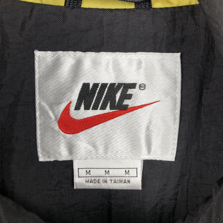 90'S Nike Anorak Parka, Men's Medium, Vintage Nylon black type Vintage Second Hand