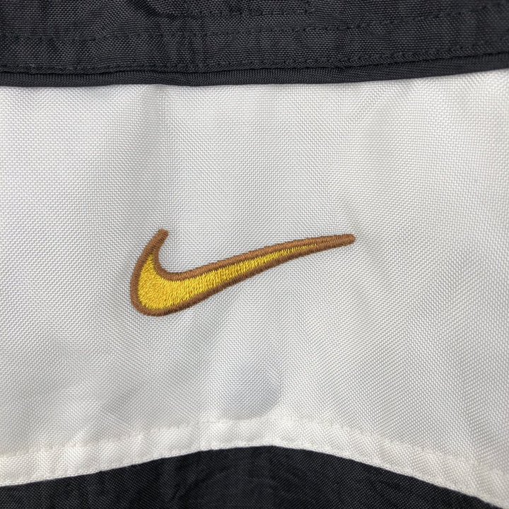 90'S Nike Anorak Parka, Men's Medium, Vintage Nylon black type Vintage Second Hand