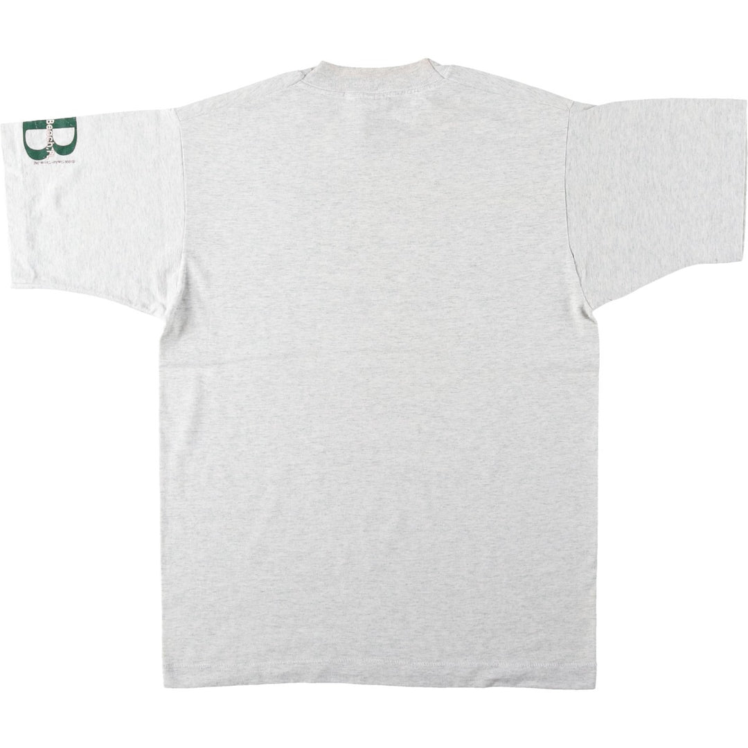 90'S Fruit of the Loom Best Print T-Shirt, Men's Size M (approx.), Vintage cotton white type Vintage Second Hand