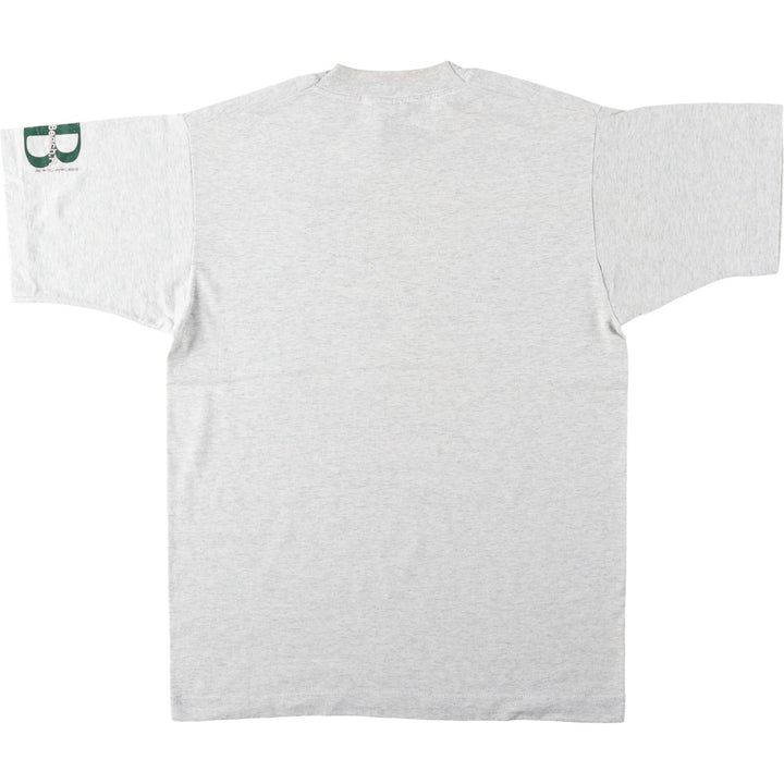 90'S Fruit of the Loom Best Print T-Shirt, Men's Size M (approx.), Vintage cotton white type Vintage Second Hand