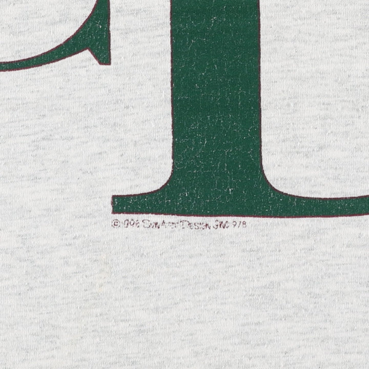 90'S Fruit of the Loom Best Print T-Shirt, Men's Size M (approx.), Vintage cotton white type Vintage Second Hand