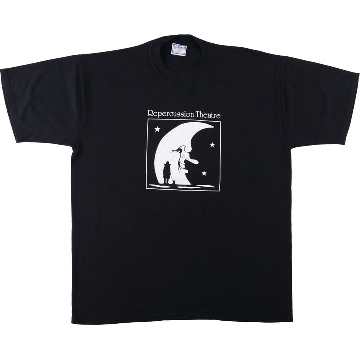 90'S All Sport Print T-shirt Made in USA Men's XL Vintage cotton black type Vintage Second Hand