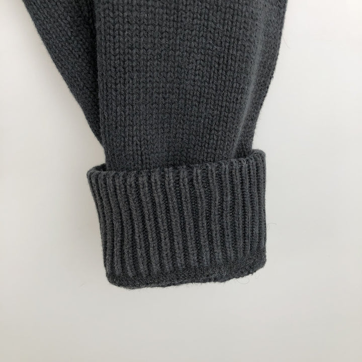 Vintage 90'S Tommy Hilfiger cotton knit sweater, size M, men's cotton black type Vintage Second Hand
