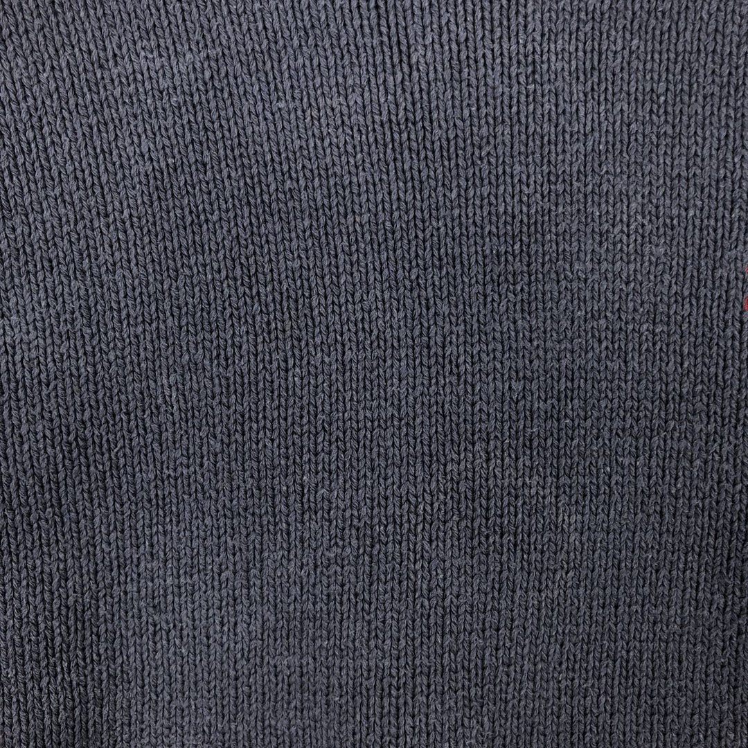 Ralph Lauren POLO by Ralph Lauren Cotton Knit Sweater Men's L size cotton blue type Vintage Second Hand