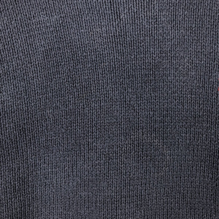 Ralph Lauren POLO by Ralph Lauren Cotton Knit Sweater Men's L size cotton blue type Vintage Second Hand