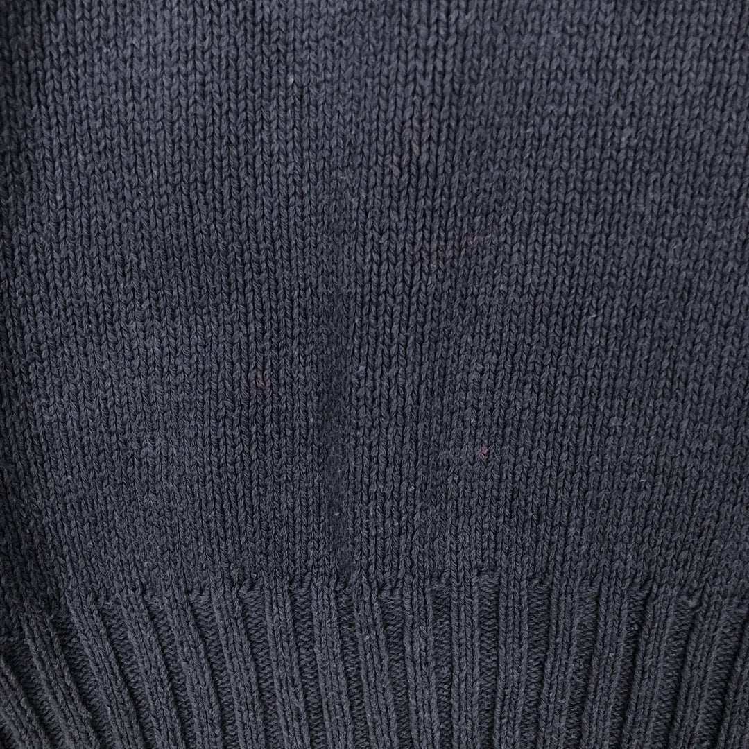 Ralph Lauren POLO by Ralph Lauren Cotton Knit Sweater Men's L size cotton blue type Vintage Second Hand