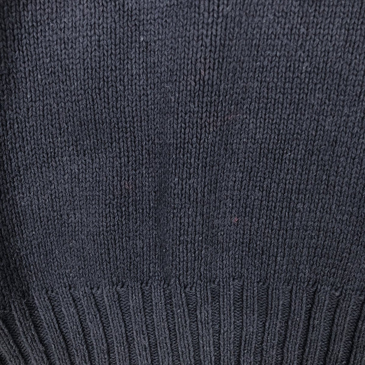 Ralph Lauren POLO by Ralph Lauren Cotton Knit Sweater Men's L size cotton blue type Vintage Second Hand