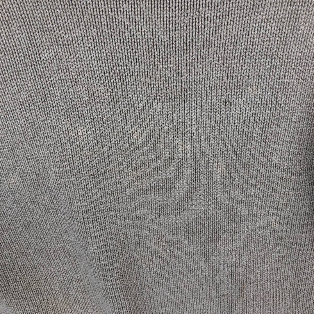Vintage LLBean cotton knit sweater from the 1990s, men's size M. cotton Beige type Vintage Second Hand