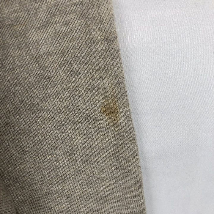 1990'S Eddie Bauer Polo Knit Sweater, Men's Size XL (Vintage) cotton unbleached Vintage Second Hand