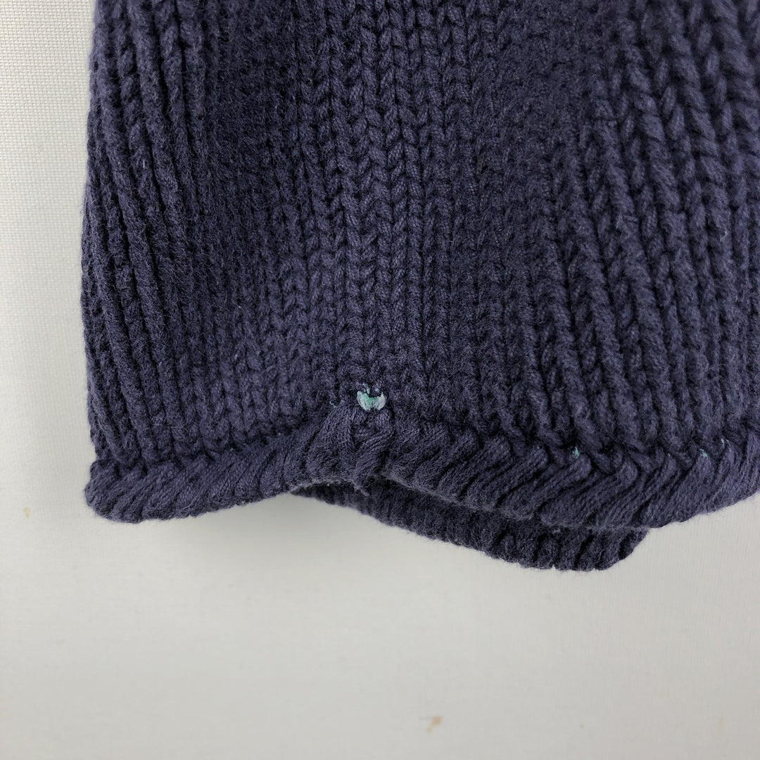 90'S GAP Vintage Cotton Knit Sweater, Men's XL cotton navy blue type Vintage Second Hand