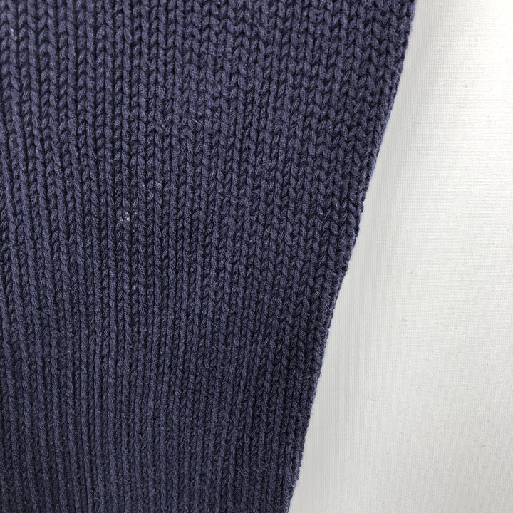 90'S GAP Vintage Cotton Knit Sweater, Men's XL cotton navy blue type Vintage Second Hand