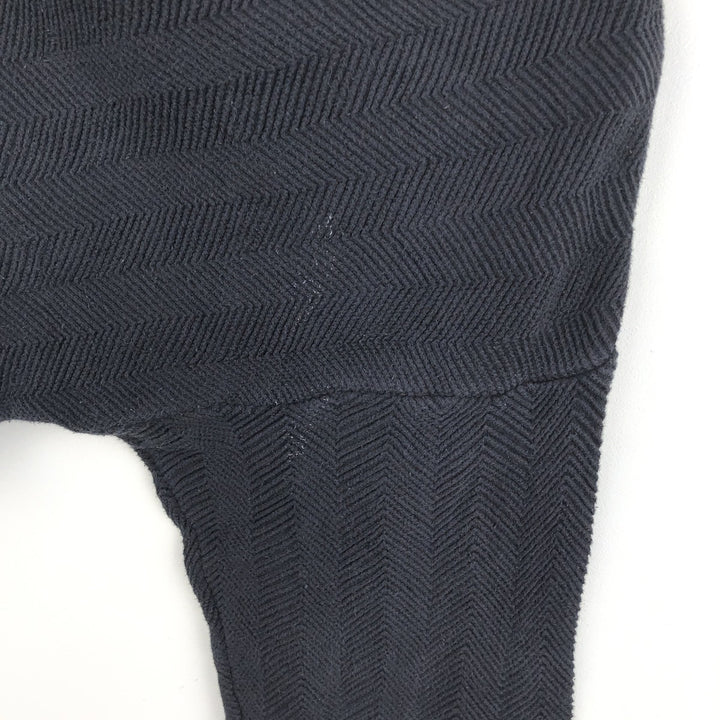 Ralph Lauren CHAPS Herringbone Cotton Knit Sweater, Men's Size L cotton black type Vintage Second Hand