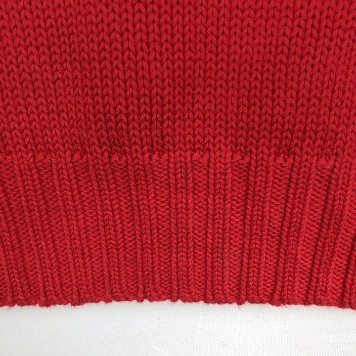 Ralph Lauren POLO by Ralph Lauren Cotton Knit Sweater Men's XL cotton red type Vintage Second Hand