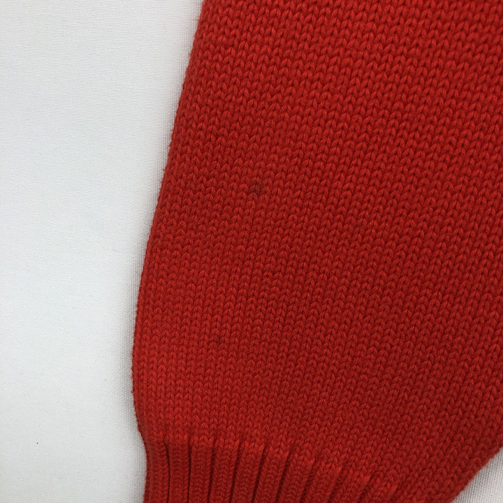 Ralph Lauren POLO by Ralph Lauren Cotton Knit Sweater Men's XL cotton red type Vintage Second Hand