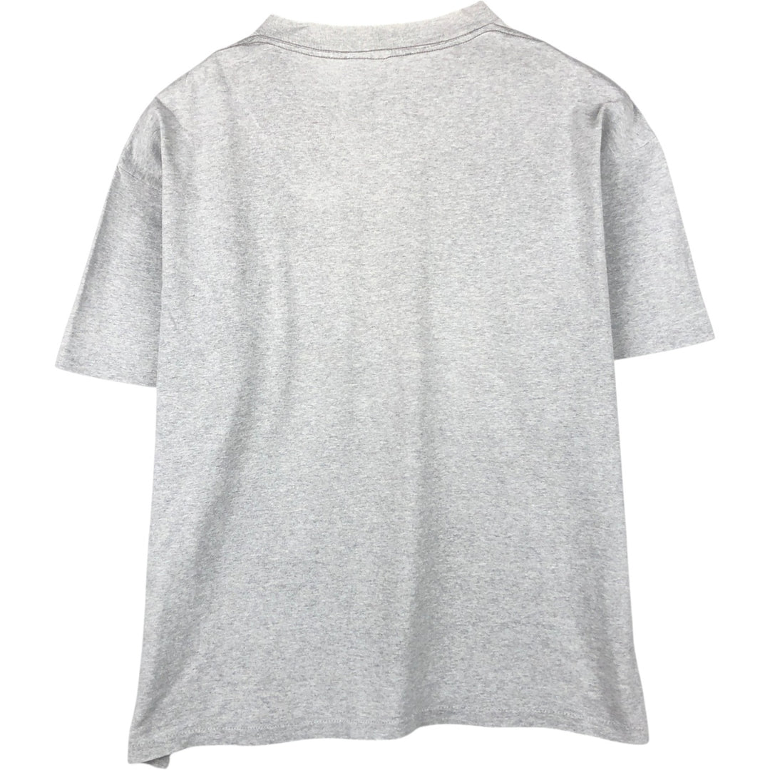 90'S ONEITA POWER-T College T-Shirt, Men's XL equivalent, Vintage cotton gray type Vintage Second Hand