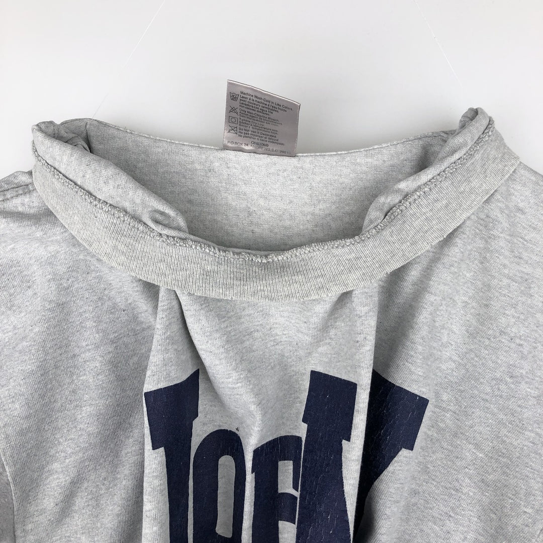 90'S ONEITA POWER-T College T-Shirt, Men's XL equivalent, Vintage cotton gray type Vintage Second Hand