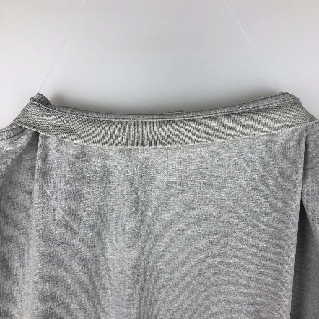 90'S ONEITA POWER-T College T-Shirt, Men's XL equivalent, Vintage cotton gray type Vintage Second Hand