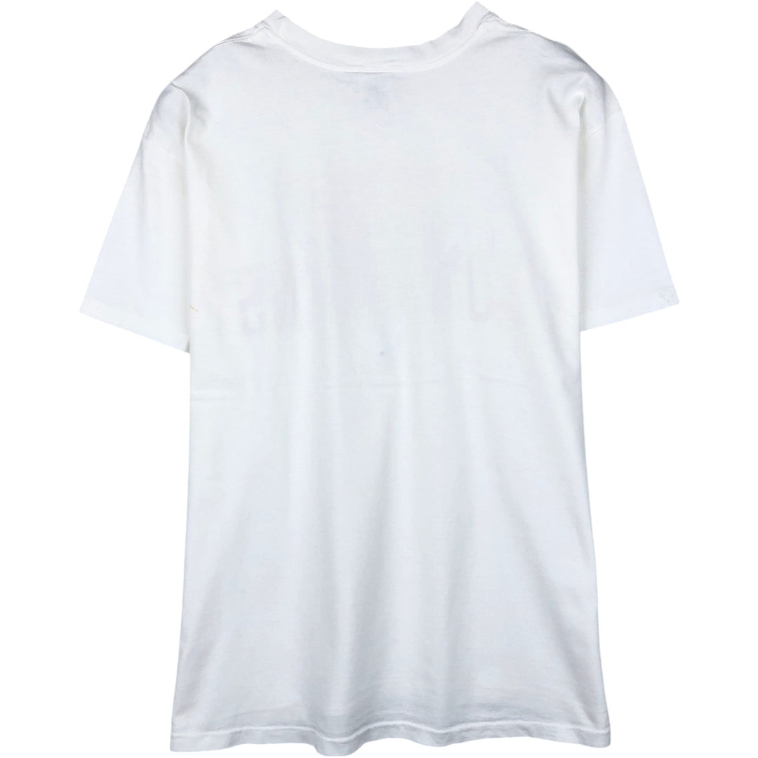 90'S Anvil College T-Shirt, Men's XL equivalent, Vintage cotton white type Vintage Second Hand