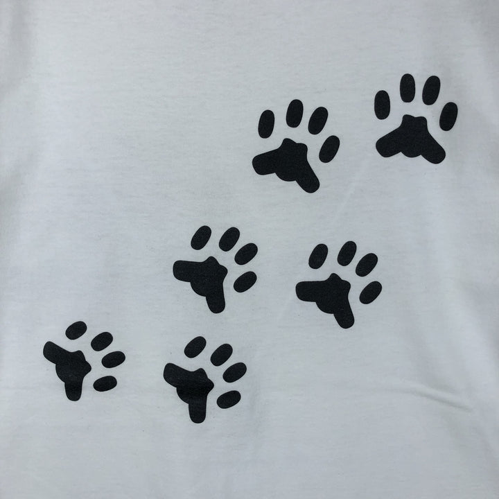 90s-00'S Fruit of the Loom Animal T-shirt, Men's Size L (approx.), Vintage cotton white type Vintage Second Hand