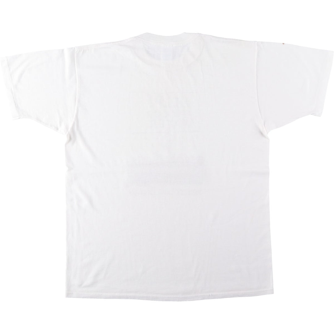 90's Jerseys Jerzees 50 cotton white type Vintage Second Hand