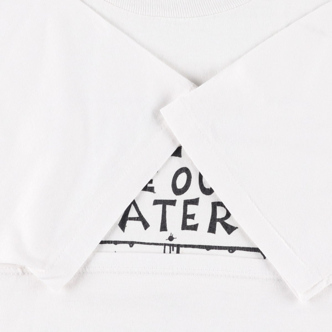 90's Jerseys Jerzees 50 cotton white type Vintage Second Hand