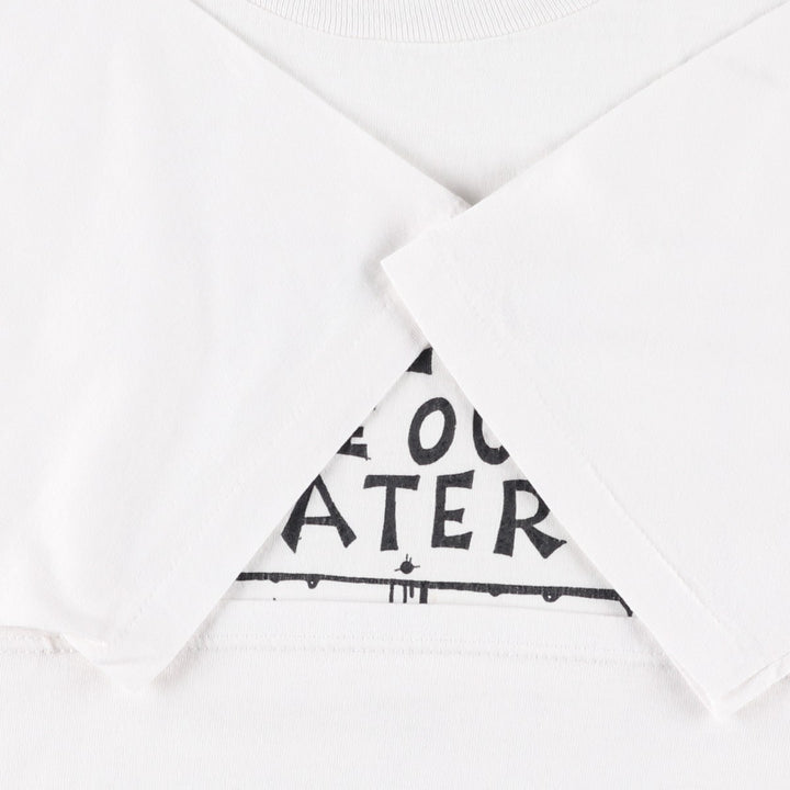 90's Jerseys Jerzees 50 cotton white type Vintage Second Hand