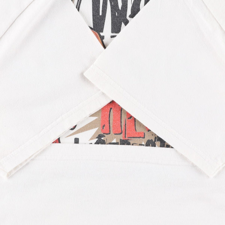 2000'S Delta DELTA Print T-shirt, Men's Medium cotton white type Vintage Second Hand