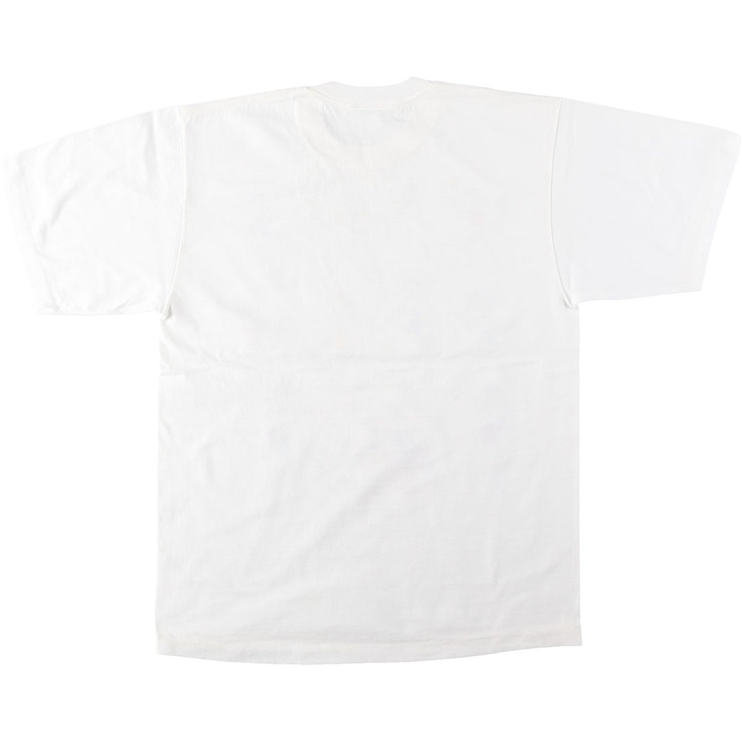 90'S Vintage Art T-Shirt, Men's Size Medium unclear white type Vintage Second Hand