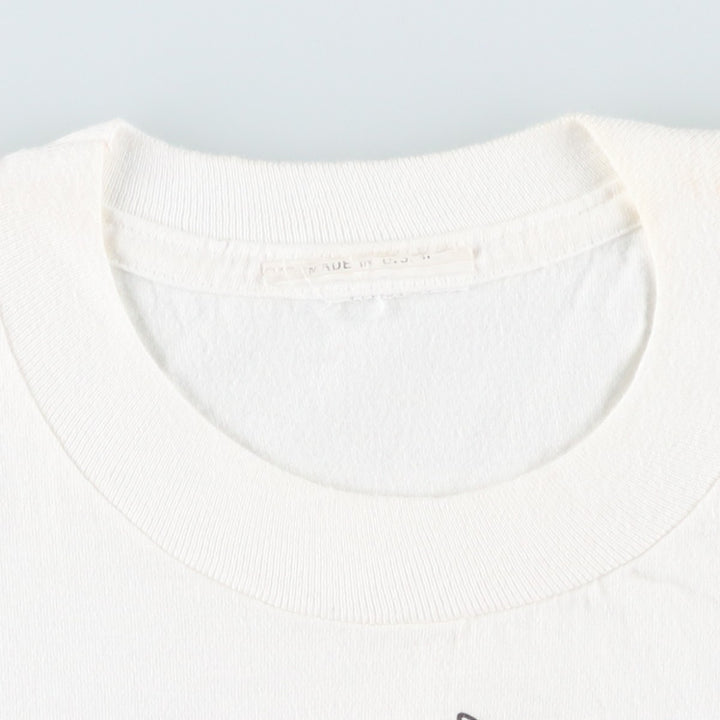 90'S Vintage Art T-Shirt, Men's Size Medium unclear white type Vintage Second Hand