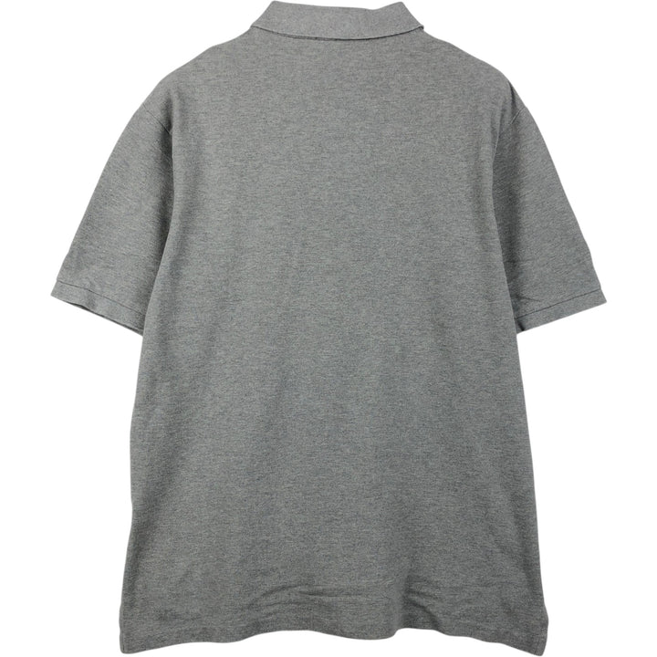 Ralph Lauren POLO RALPH LAUREN short sleeve polo shirt men's size L cotton gray type Vintage Second Hand