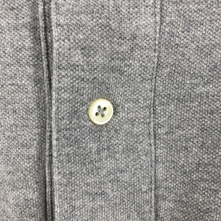 Ralph Lauren POLO RALPH LAUREN short sleeve polo shirt men's size L cotton gray type Vintage Second Hand