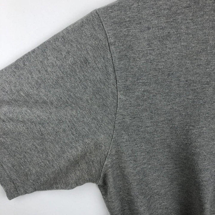 Ralph Lauren POLO RALPH LAUREN short sleeve polo shirt men's size L cotton gray type Vintage Second Hand