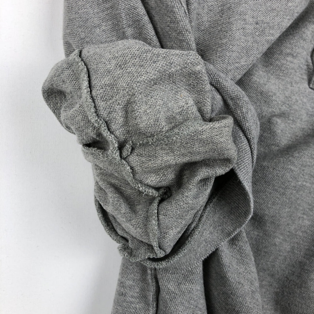 Ralph Lauren POLO RALPH LAUREN short sleeve polo shirt men's size L cotton gray type Vintage Second Hand